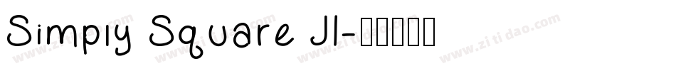 Simply Square JL字体转换